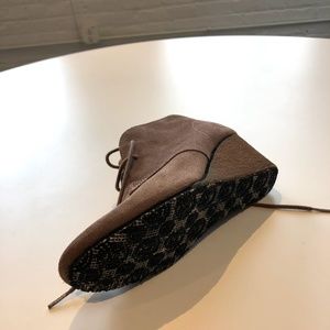 Ocean Minded Tan Heeled Booties